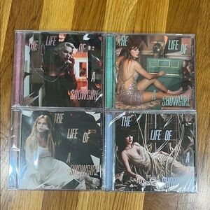 Taylor Swift The Life of a Showgirl CDs